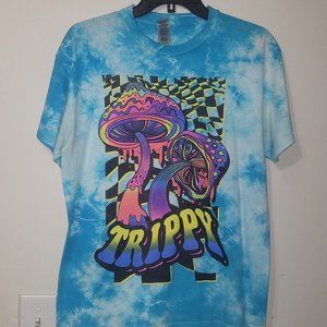 Tie Dye "Trippy" Graphic Tee